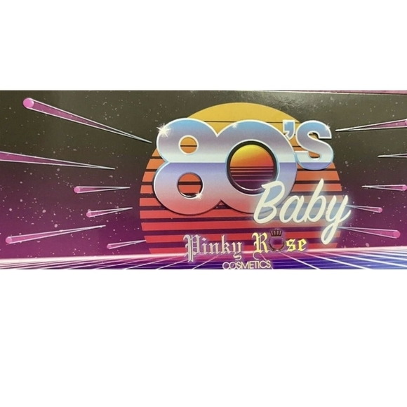♡ 3 / $25 - 80's baby Eyeshadow Palette - Pinky Rose Cosmetics - Picture 3 of 8